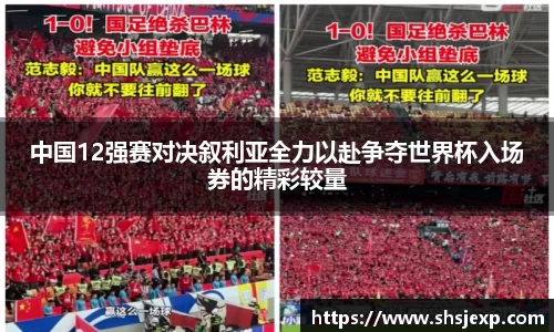 中国12强赛对决叙利亚全力以赴争夺世界杯入场券的精彩较量
